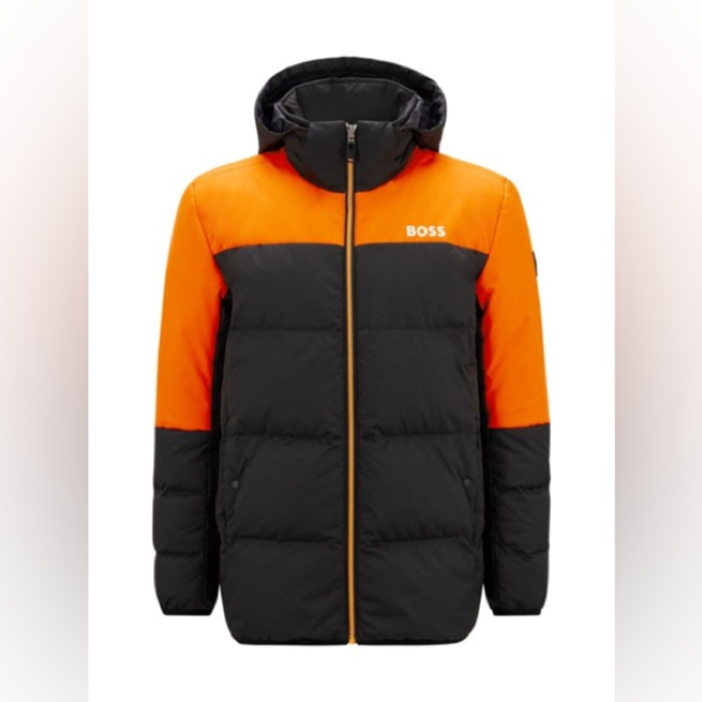 Hugo Boss Hamar Water‎ Repellent Hooded Down Puffer Jacket